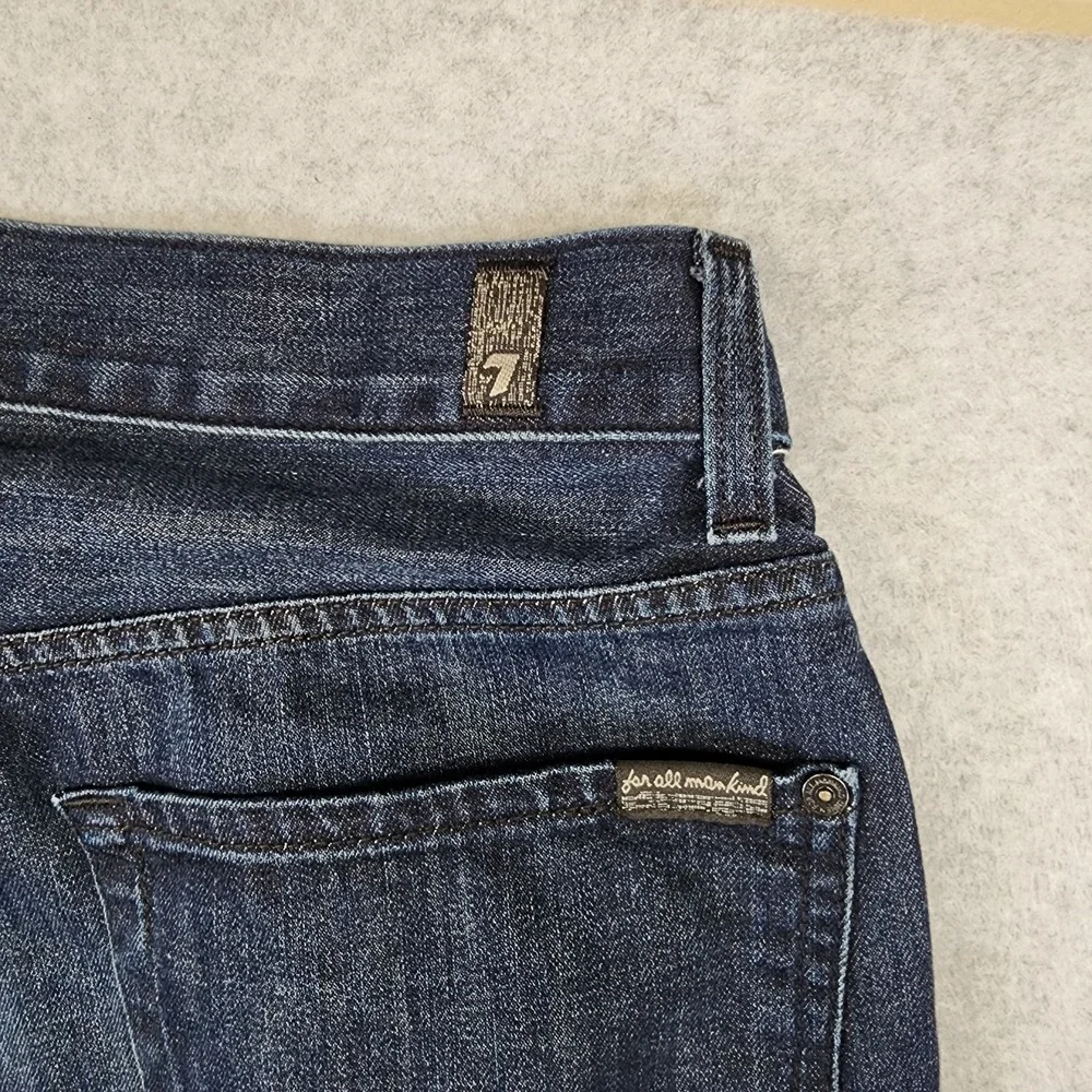 7 For All Mankind Austyn Jeans Mens 32x29 Straight Denim Blue Dark wash